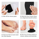 Load image into Gallery viewer, Floor Pumice Stone 2 PCS Shower Foot Scrubber Non Slip Shower Massage Scrubber for Cleaning Exfoliating Massaging Feet Removing Dead Skin &amp; Callus  Foot Scrubber for Shower Floor &amp; Bath Tub