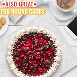 Load image into Gallery viewer, 1 4 Sheet Cake Board Rectangle   9.9 x 13.8 Rectangle Cake Boards for Pastries Grease and Moisture Resistant Thick Sturdy Material with Fancy Pattern Easy to Clean Suitable for Any Celebration