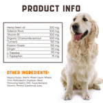 Load image into Gallery viewer, Natural Calming Chews for Dogs with Hemp Oil and Valerian Root (Peanut Butter