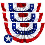 Load image into Gallery viewer, Fan Flag 2x4FT 3Pack Embroidered Polyester By G128