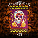 Load image into Gallery viewer, Garden Flag Day of the Dead Decoration Sugar Skull 12x18 Inch Printed Blockout