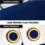 Load image into Gallery viewer, G128 Combo Pack: 6 Ft Tangle Free Spinning Flagpole (Silver) &amp; Wyoming Flag 3x5 Ft Printed 150D Polyester, Brass Grommets (Flag Included) Aluminum Flag Pole