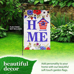 Load image into Gallery viewer, G128 Garden Flag Home Patriotic Birdhouse  12x18 Inch  Printed Blockout Polyester  Patriotic Decoration
