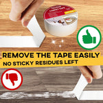 Load image into Gallery viewer, Carpet Tape Double Sided 2 Inch 15 Yards  Rug Tape Grippers for Hardwood Floors and Area Rugs Carpet Binding Tape Strong Adhesive and Removable Heavy Duty Stickers Grip Tape Residue Free