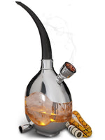 Load image into Gallery viewer, Mini Hookah Set With Everything Silver Hookah Set Portable Hookah Set For Car