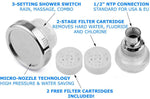 Load image into Gallery viewer, Water Softener Shower Head Filter Chlorine &amp; Fluoride Filter Rain Showerhead