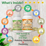 Load image into Gallery viewer, Hip and Joint Supplement for Dogs with Chondroitin Collagen for Dogs Turmeric