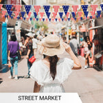 Load image into Gallery viewer, G128 American USA Star &amp; Stripe Pennant Banner  Flag 7 x 8 Inch, Full String 9.8 Feet  Printed 150D Polyester, Decorations For Bar, School, Festival Events Celebration (Total 10 PCS)