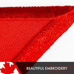 Load image into Gallery viewer, G128 Combo Pack: American USA Flag ToughWeave Series 5x8 Ft Single Sided &amp; Canada Canadian Flag Double Sided 5x8 Ft Double ToughWeave Series  Both Embroidered Polyester, Brass Grommets