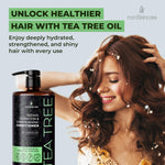 Load image into Gallery viewer, Tea Tree Conditioner with Castor Oil Rosemary Oil for Hair Growth 16 Oz