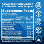 Load image into Gallery viewer, Clear Joint Support Glucosamine Chondroitin MSM Boswellia 90 Capsules