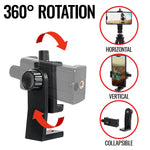 Load image into Gallery viewer, Smartphone Tripod Holder Camera Phone Mount Adapter Filming Video Attachment