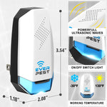 Load image into Gallery viewer, Ultrasonic Pest Conttol Plug in 2 Pack Electronic Insect Defender Roach Bed Bug