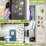 Load image into Gallery viewer, 30 Pack 2.5x3.5 Magnetic Picture Frames for Refrigerator Wallet Sized   White Small Magnet Picture Frames for Fridge Magnetic Photo Sleeves Locker Magnet Frame Magnetic Photo Pockets Magnetic Picture Holder