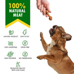 Load image into Gallery viewer, Dog Peanut Butter Bones with Cranberry Rawhide Free Chew Treats Pet Snacks