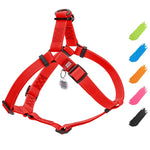 Load image into Gallery viewer, Waterproof Dog Harness Adjustable Dog Harness for Large Dogs Small and Medium Dogs Heavy Duty Dog Harness with Durable Metal Clasp and QR Dog Tag Boy &amp; Girl Dog Harness Red (24 35in)