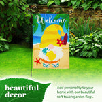 Load image into Gallery viewer, Combo Pack Garden Flag Stand Black 36x16 in and Garden Flag 12x18 inch Summer