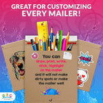 Load image into Gallery viewer, Brown Rigid Mailers 9.75 x 12.25 Inches. Pack of 25 Photo Mailer Envelopes. Flat Cardboard Mailers Self Seal. Sturdy Cardboard Photo Envelope. Recyclable Hard Shipping Envelopes