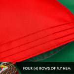 Load image into Gallery viewer, Mexico Mexican Flag 4x6FT 10Pack Doublesided Embroidered Polyester By G128