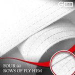 Load image into Gallery viewer, G128 3 Pack: Christian Flag  4x6 Ft  StormFlyer Series Embroidered 220GSM Spun Polyester  Religious Flag, Embroidered Design, Indoor/Outdoor, Brass Grommets, Heavy Duty, All Weather