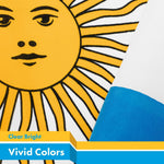 Load image into Gallery viewer, Argentina Argentinian Flag 3x5 Ft 3Pack 150D Printed Polyester By G128