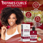 Load image into Gallery viewer, Leave in Conditioner for Curly Hair Frizz Control for Women Men Restores Dry