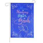 Load image into Gallery viewer, G128 Garden Flag Happy Mother's Day Decoration Mama to Mommy to Mom to Bruh Double Sided 12x18 Blockout Fabric  Outdoor Seasonal Holiday Home Yard Decor