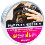 Load image into Gallery viewer, Natural Dog Paw Balm Dog Paw Protection for Hot Pavement Dog Paw Wax 2 oz