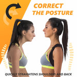 Load image into Gallery viewer, Back Brace Posture Corrector for Women and Men Adjustable Upper Back Brace