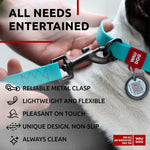 Load image into Gallery viewer, WAUDOG Waterproof Dog Leash 4 Ft 6 Ft Anti Slip Dog Leash for Large Dogs Small and Medium Dogs Heavy Duty Dog Leash with Water and Dirt Resistant Long Or Short Dog Leashes for Boy &amp; Girl Dogs