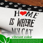 Load image into Gallery viewer, G128 Garden Flag &amp; Stand Home is Where My Cat Is  4x8 Inch  Printed Blockout Polyester
