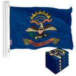 Load image into Gallery viewer, North Dakota ND State Flag 3x5 Ft 5Pack 150D Printed Polyester By G128