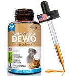 Load image into Gallery viewer, Worm Treatment for Cats &amp; Dogs Liquid Herbal Supplement with Probiotic