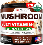 Load image into Gallery viewer, Mushroom for Dogs 170 Chews Turkey Tail Mushroom for Dogs Lions Mane Reishi