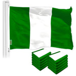 Load image into Gallery viewer, Nigeria Nigerian Flag 3x5 Ft 10Pack 150D Printed Polyester By G128