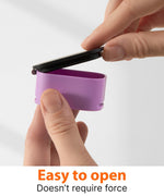 Load image into Gallery viewer, Pill Box 7 Day Weekly Pill Organizer with Magnetic Detachable Compartments 1 Time a Day for Vitamins Supplements Easy Open Lids Color Coded Daily Containers with Easy to Read Day Markings