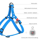 Load image into Gallery viewer, Waterproof Dog Harness (Blue 9 16 16 22 in)