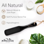 Load image into Gallery viewer, Pumice Stone Foot Scrubber   Pedicure Foot File with Handle for Dry Dead Skin