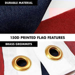 Load image into Gallery viewer, Combo Pack 6 Ft Tangle Free Spinning Flagpole White Thailand Thai Flag 3x5 ft