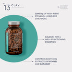Load image into Gallery viewer, Psyllium Husks Capsules   2200mg Soluble Fiber Supplement per Serving   Colon