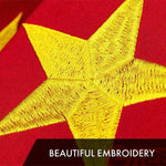 Load image into Gallery viewer, China Chinese Flag 3x5 Ft 2Pack Embroidered Polyester By G128
