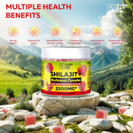 Load image into Gallery viewer, Natural Shilajit Organic Resin Shilajit Mushrooms Gummies for Men with 85 Trace