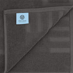 Load image into Gallery viewer, Luxury Bath Mat Floor Towel Set 2 Pack Cotton Hotel Spa Bathtub Mats Dark Gray