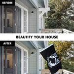 Load image into Gallery viewer, G128  6 Feet Tangle Free Spinning Flagpole (Silver) POW Brass Grommets Printed 3x5 ft (Flag Included) Aluminum Flag Pole