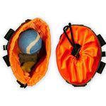 Load image into Gallery viewer, Dog Treat Pouch Orange Belt Clip or Shoulder Carry Dog Treat Training Bag