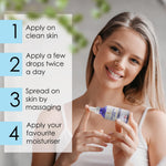 Load image into Gallery viewer, Pure Hyaluronic Acid Serum for Face 2 Oz Medical Quality Hydrating for Skin Lips