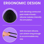Load image into Gallery viewer, Vibrating Cock Ring Rechargeable Silicone Stretchy Vibrating Penis Ring 10 Modes