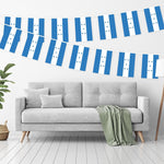 Load image into Gallery viewer, G128 Honduras 	Honduran Bunting Banner  Flag 8.2 x 5.5 Inch, Full String 33 Feet  Printed 150D Polyester, Decorations For Bar, School, Festival Events Celebration