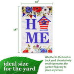 Load image into Gallery viewer, G128 Garden Flag Home Patriotic Birdhouse  12x18 Inch  Printed Blockout Polyester  Patriotic Decoration