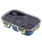 Load image into Gallery viewer, Blue Bento Box Simple &amp; Easy Leak Proof BPA Free 5 Compartment 50 Ounces